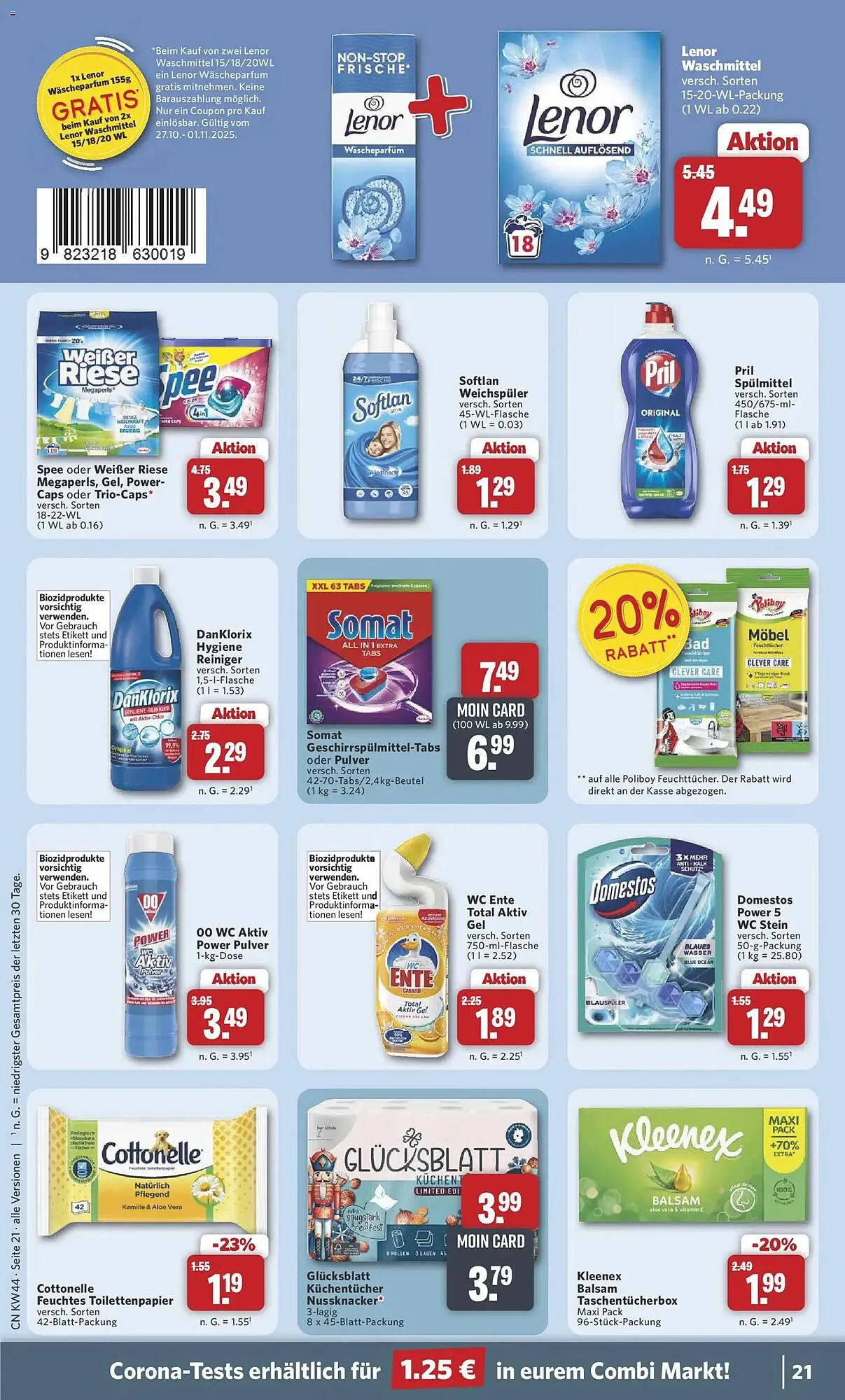 Combi Prospekt von 27. Oktober bis 1. November 2025 - Prospekt seite 23