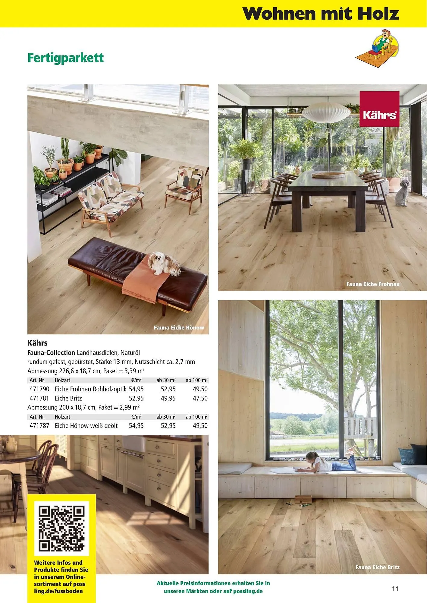 Holz Possling Prospekt von 1. April bis 31. Juli 2026 - Prospekt seite 11