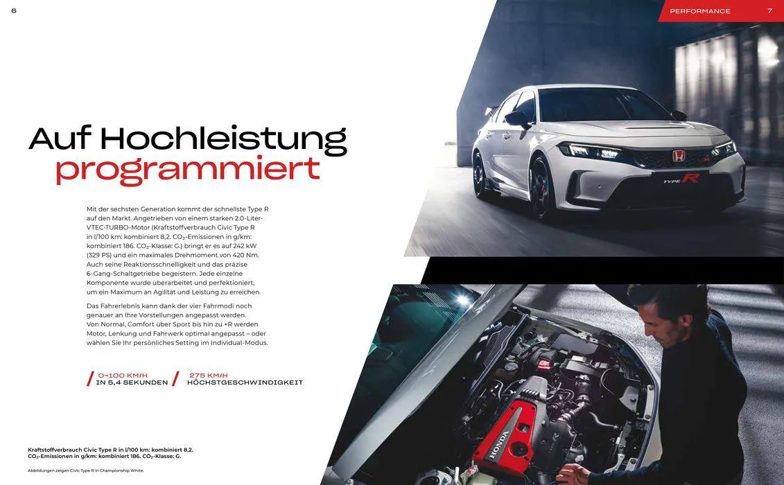 Honda CIVIC TYPE R BROSCHÜRE von 11. April bis 11. April 2025 - Prospekt seite 4