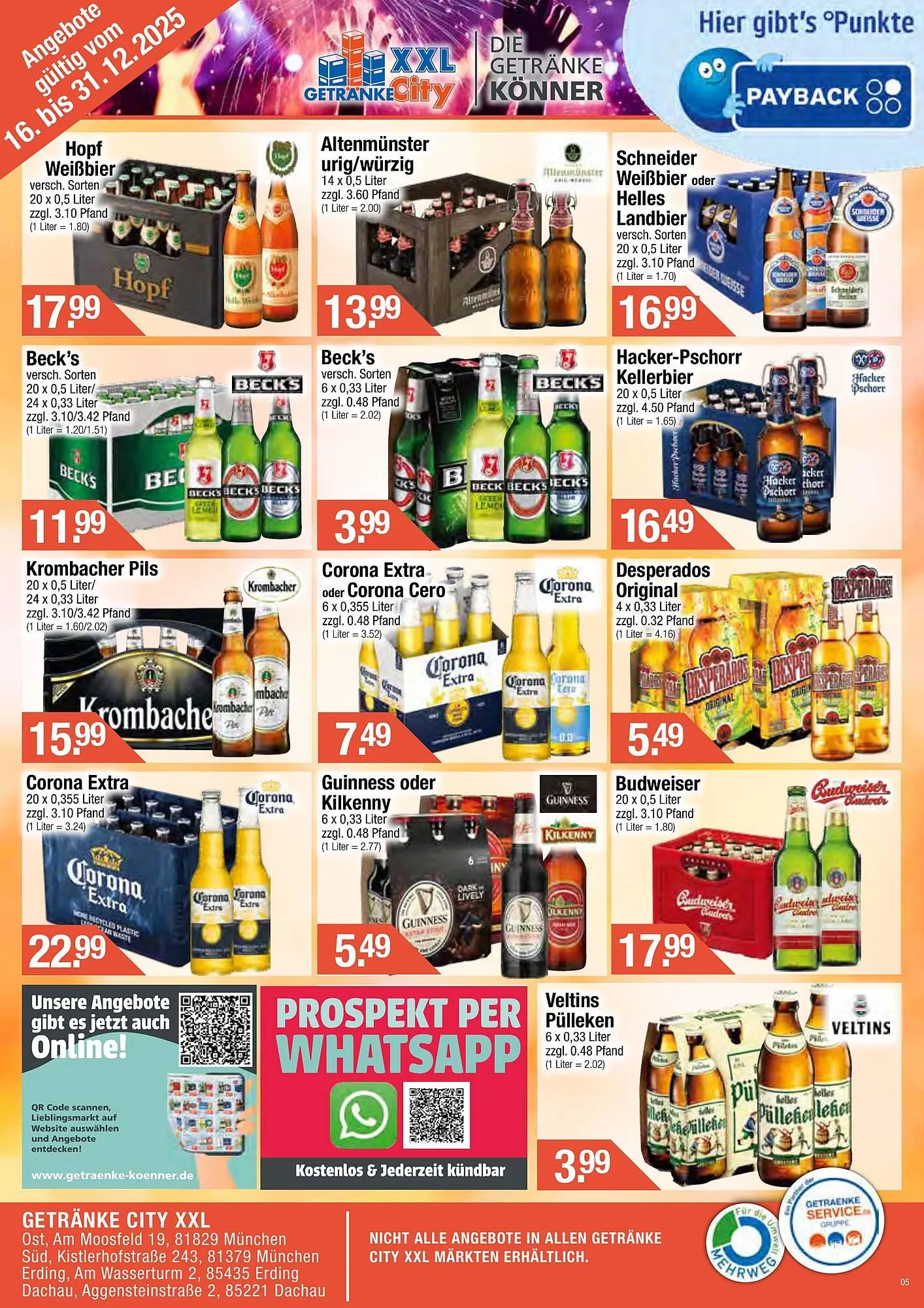 Getränke City Prospekt von 16. Dezember bis 31. Dezember 2025 - Prospekt seite 2