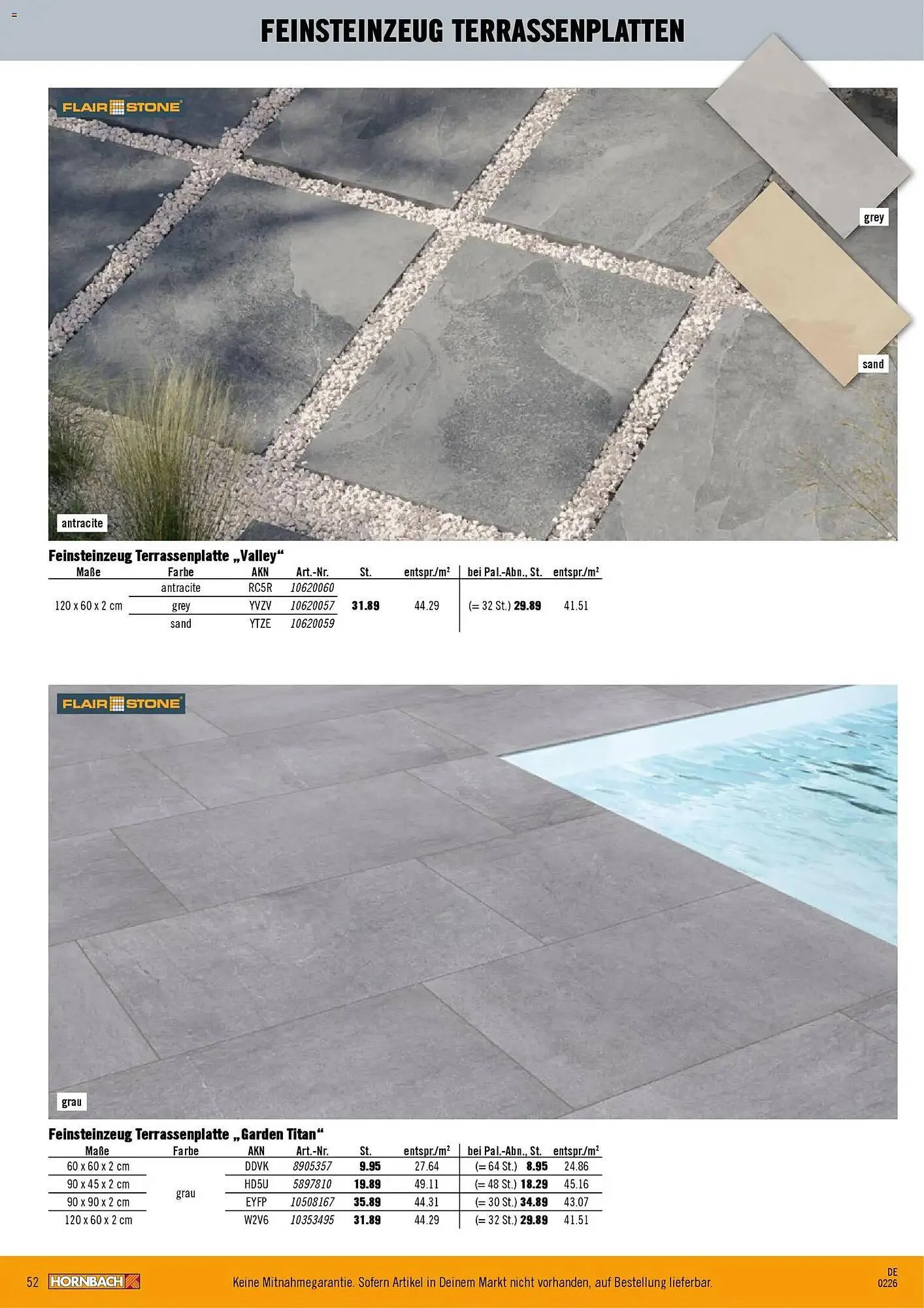 Hornbach Prospekt von 12. Februar bis 31. Dezember 2026 - Prospekt seite 52
