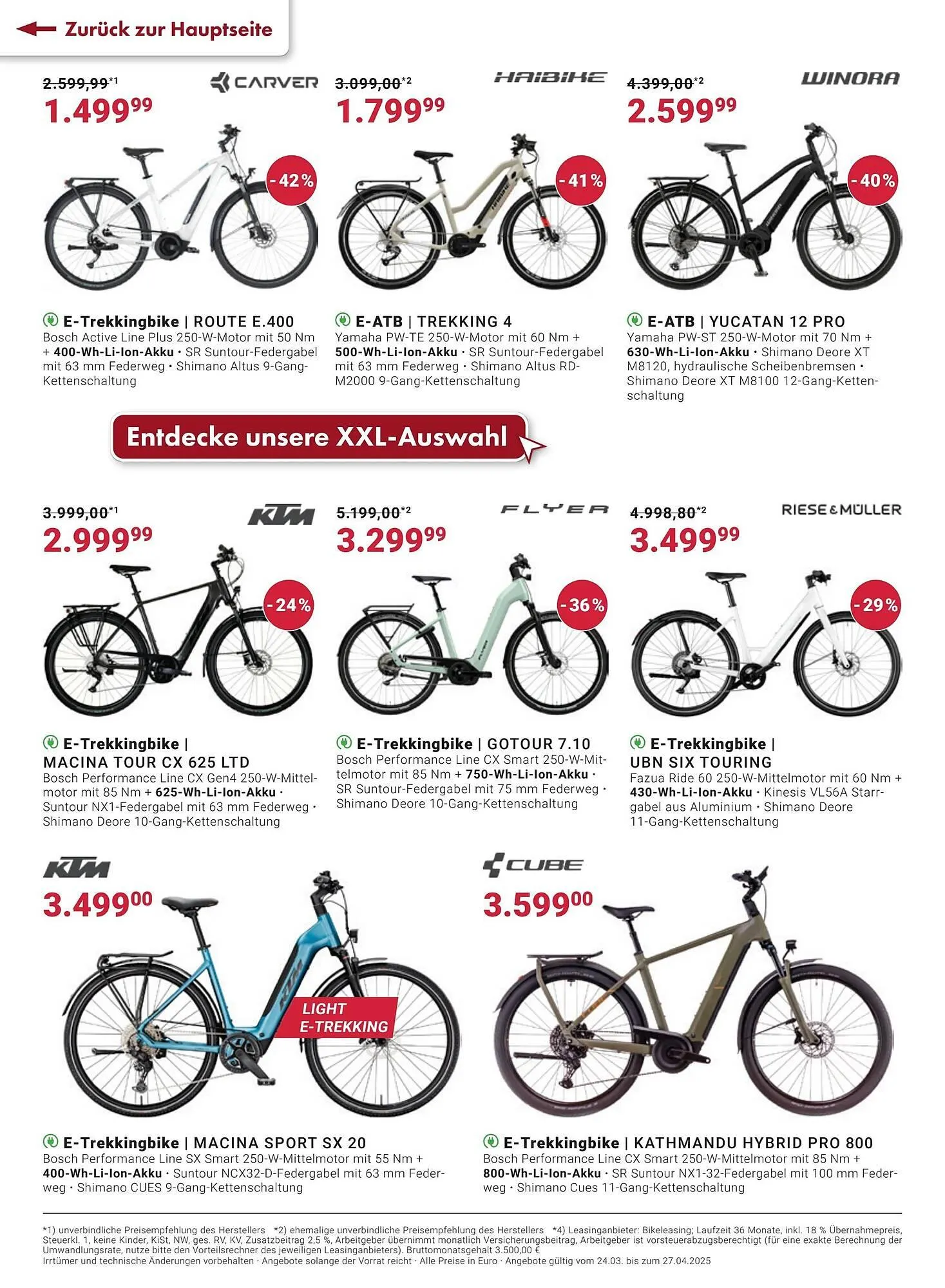 Fahrrad XXL Prospekt von 29. März bis 27. April 2025 - Prospekt seite 2