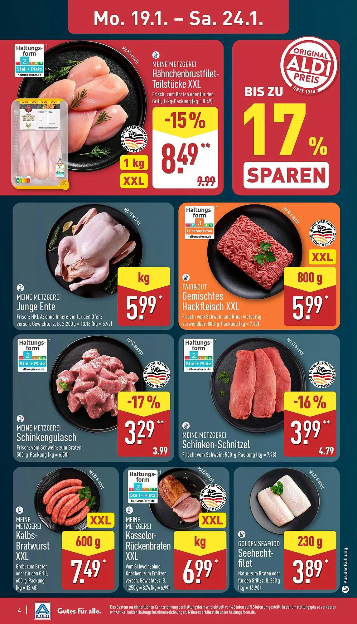 Aldi Nord Prospekt von 19. Januar bis 24. Januar 2026 - Prospekt seite 4