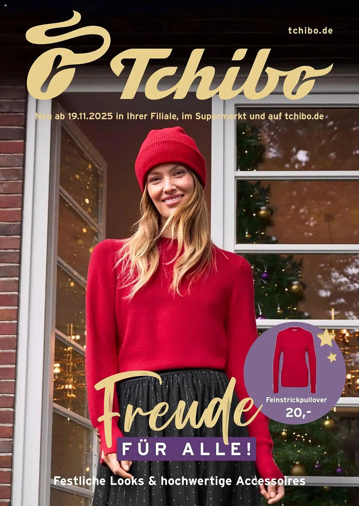 Tchibo Prospekt von 19. November bis 9. Dezember 2025 - Prospekt seite 1