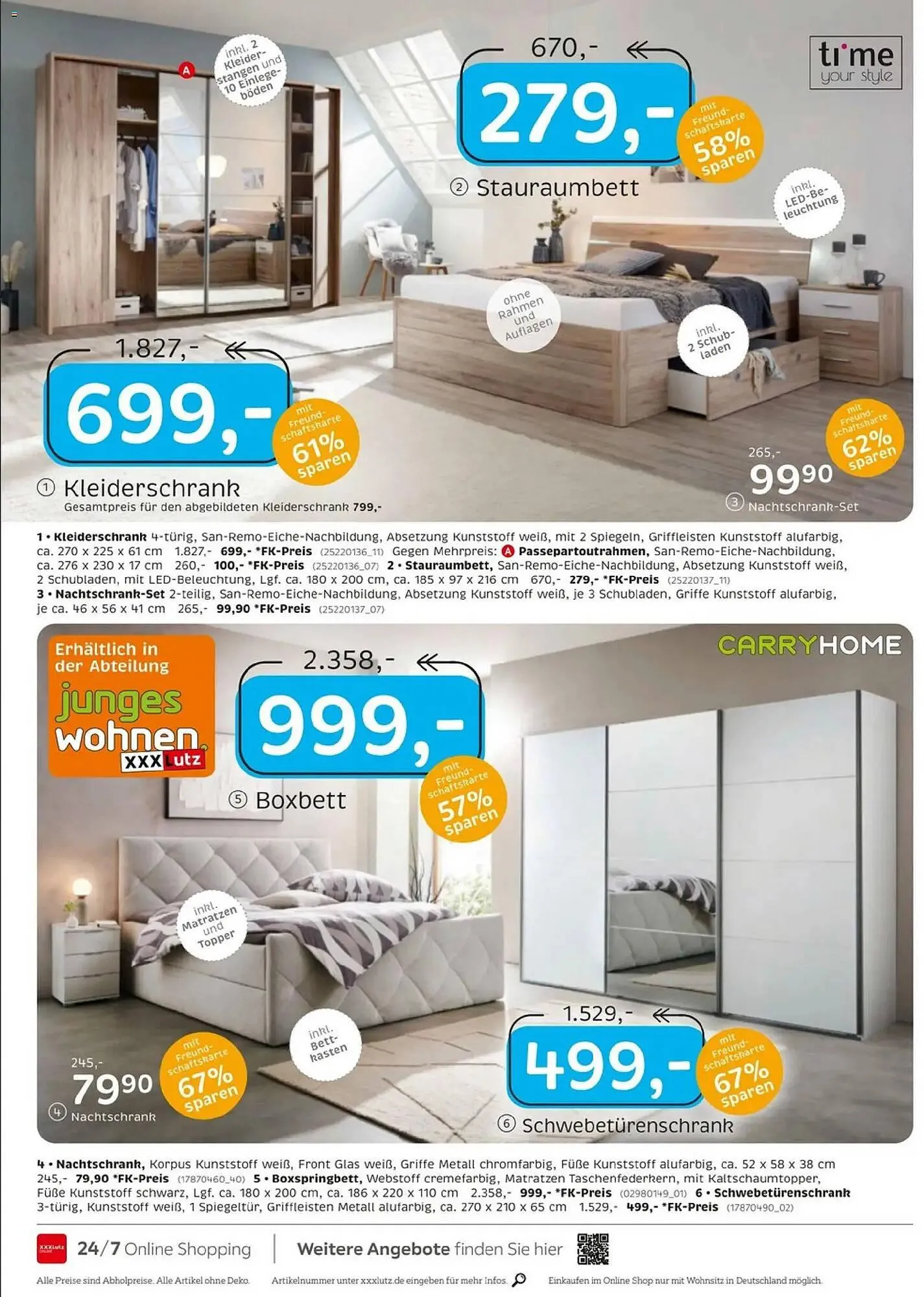 XXXLutz Prospekt von 22. März bis 4. Mai 2026 - Prospekt seite 18