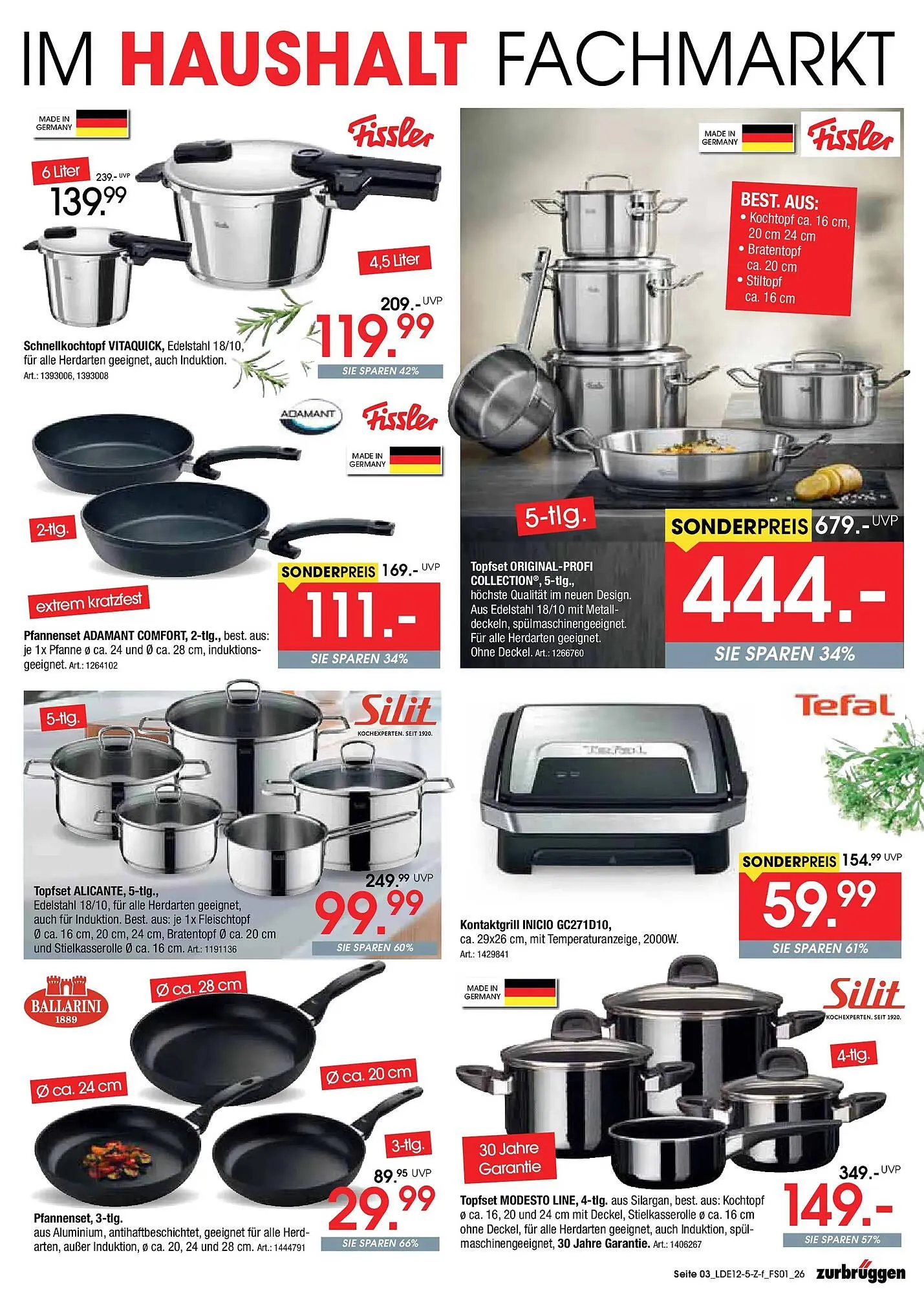 Zurbrüggen Prospekt von 5. Dezember bis 10. Januar 2026 - Prospekt seite 3