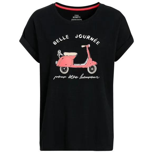 Damen T-Shirt mit Print