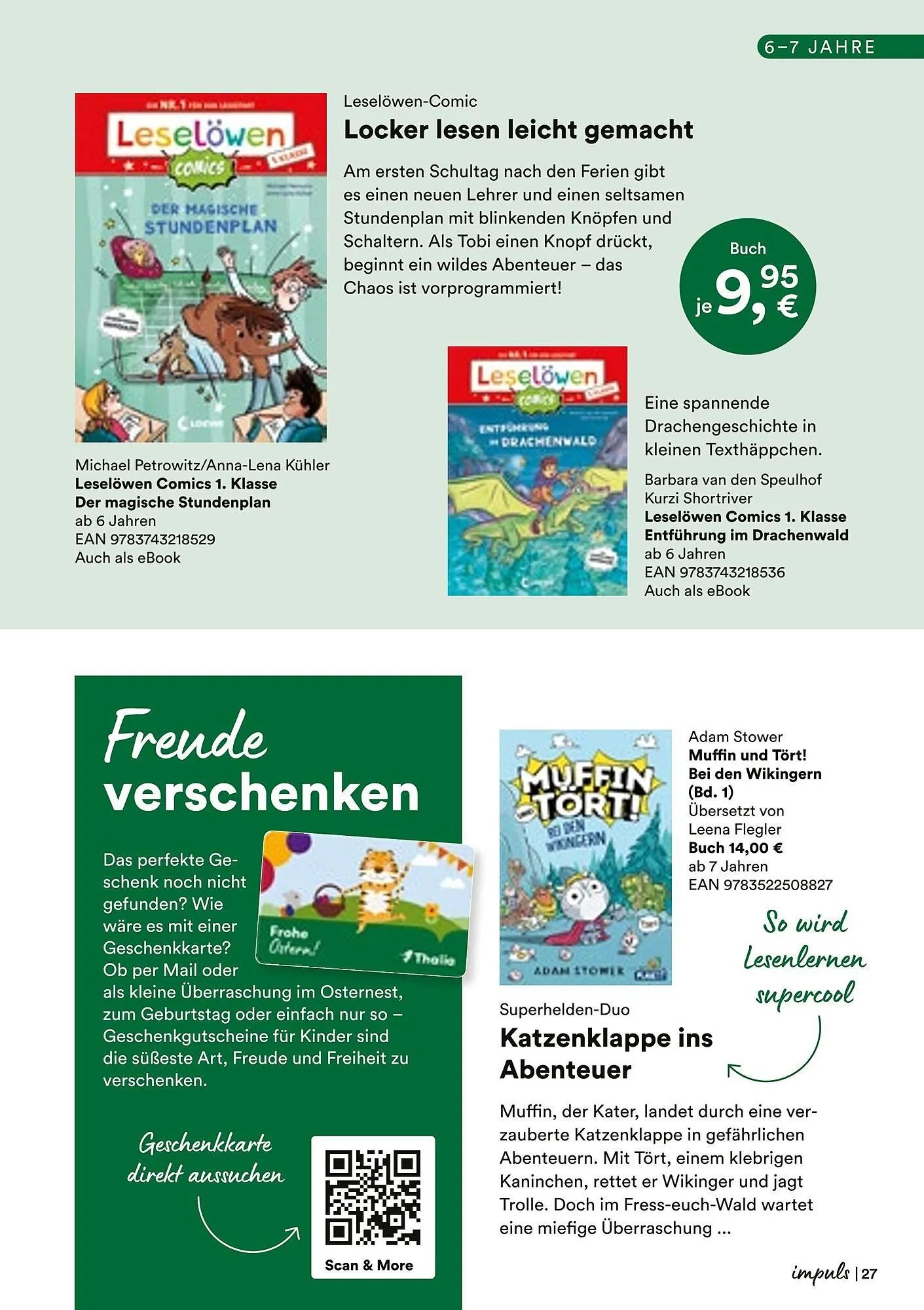 Thalia Prospekt von 7. April bis 19. April 2025 - Prospekt seite 27