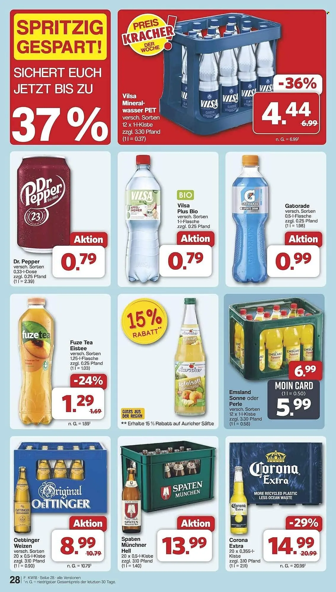 Famila Nord Ost Prospekt von 28. April bis 3. Mai 2025 - Prospekt seite 31