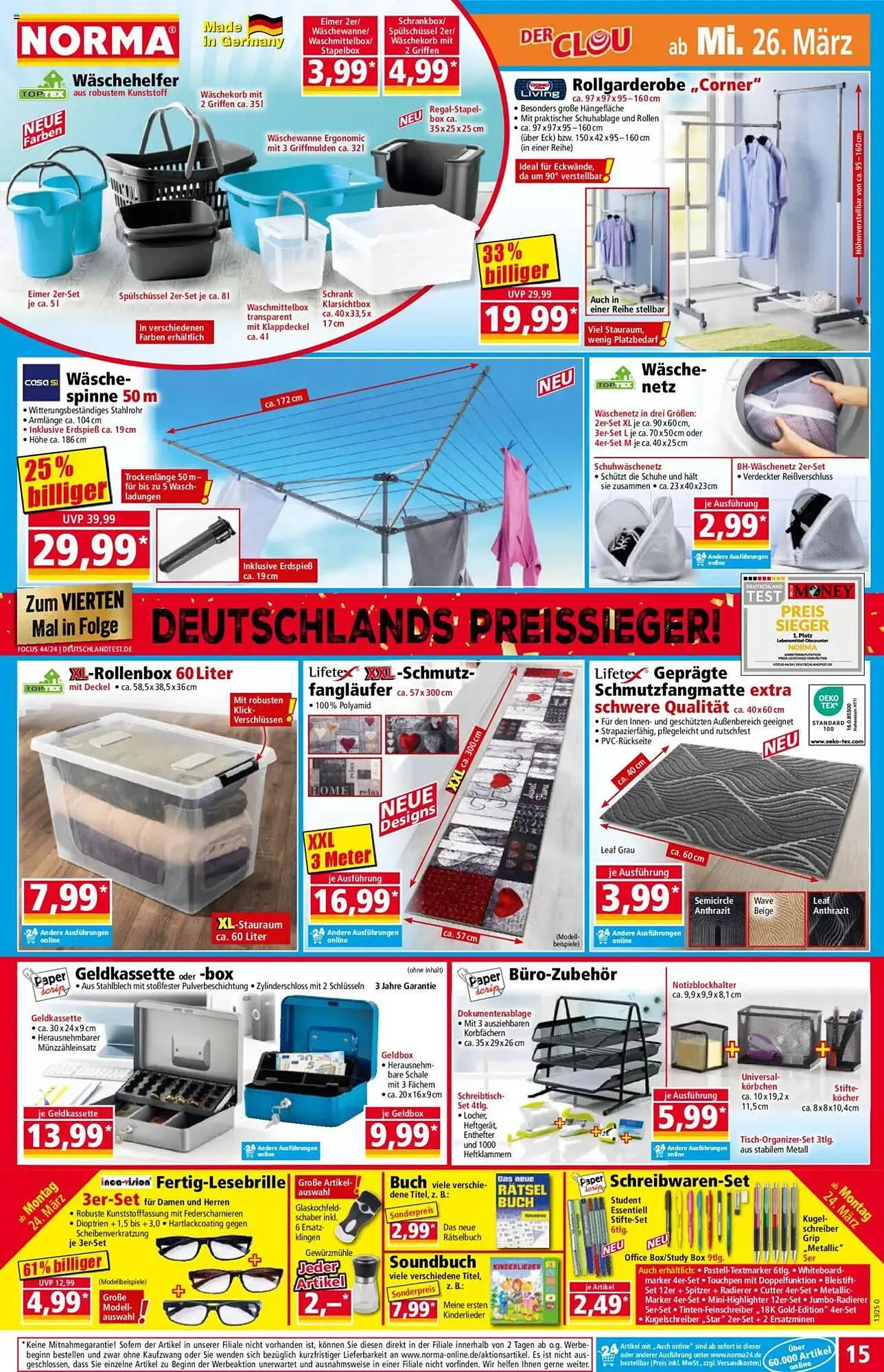 Norma Prospekt von 24. März bis 29. März 2025 - Prospekt seite 15