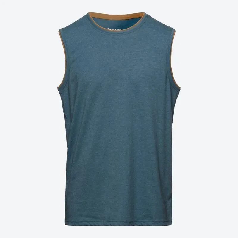 Herren-Muskelshirt mit schönem Double-Layer-Design