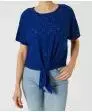 T-Shirt Lochmuster Janina, Knotendetail