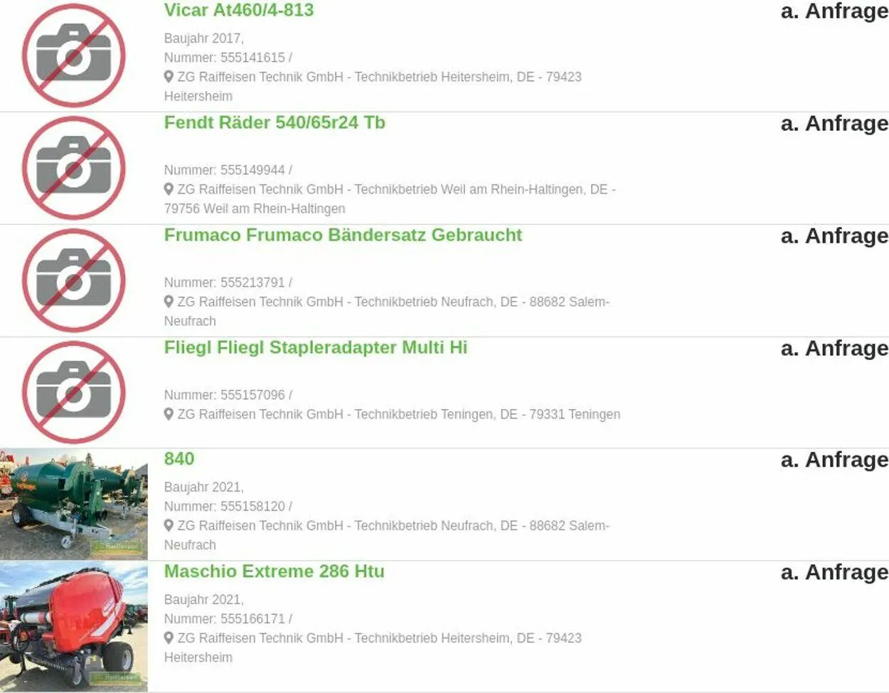 ZG Raiffeisen Aktueller Prospekt von 14. April bis 23. April 2025 - Prospekt seite 78