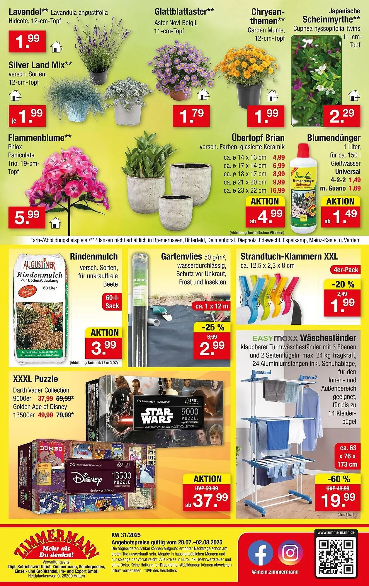 Zimmermann Prospekt von 28. Juli bis 2. August 2025 - Prospekt seite 10