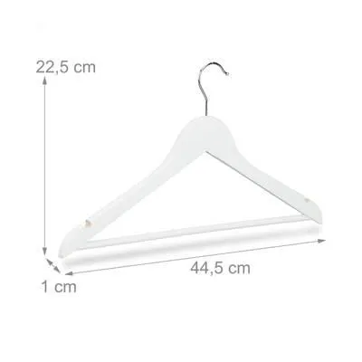 Kleiderbügel Holz 30er Set