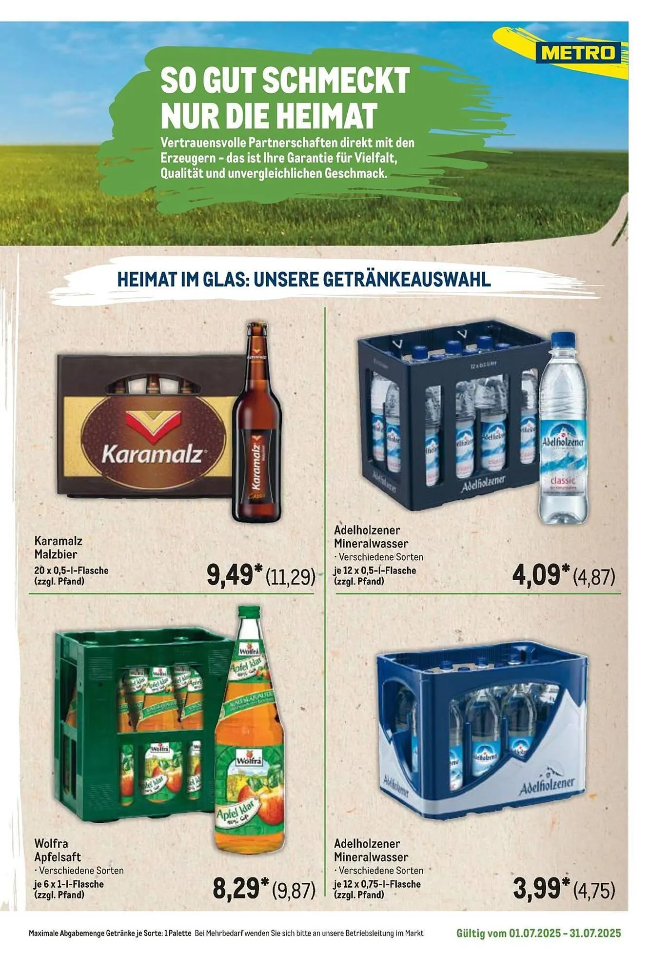 METRO Prospekt von 1. Juli bis 31. Juli 2025 - Prospekt seite 87