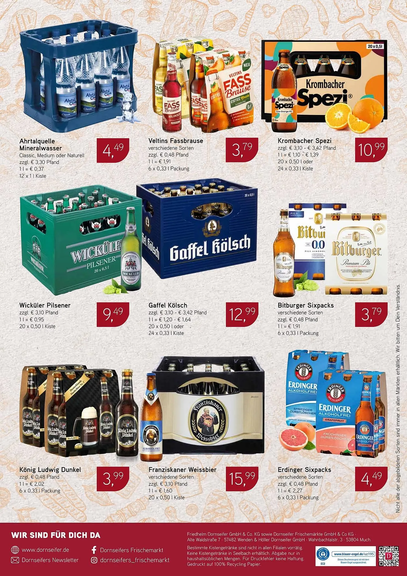 Dornseifer Prospekt von 13. April bis 18. April 2026 - Prospekt seite 16