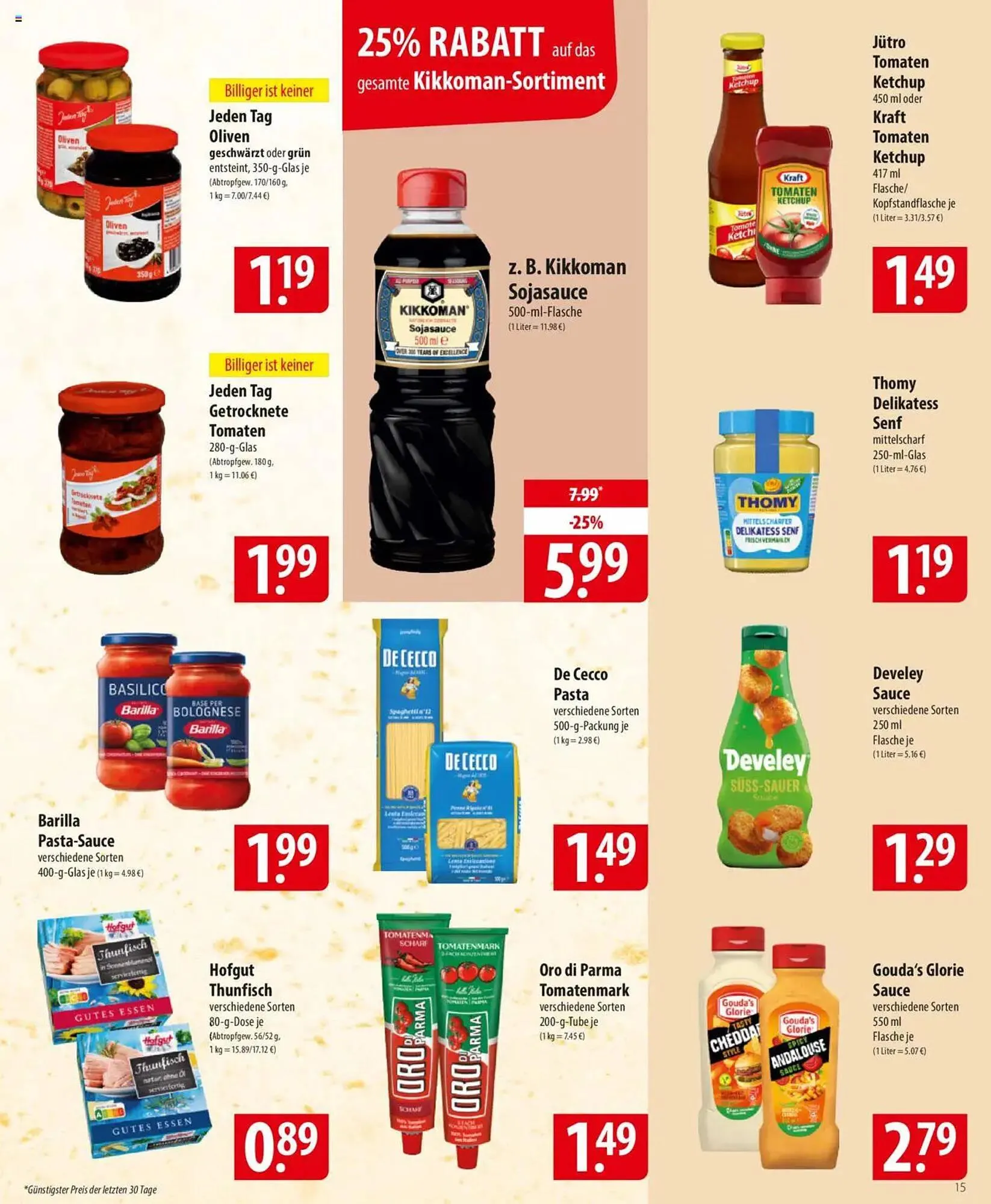 Famila Nord Ost Prospekt von 31. März bis 5. April 2025 - Prospekt seite 15