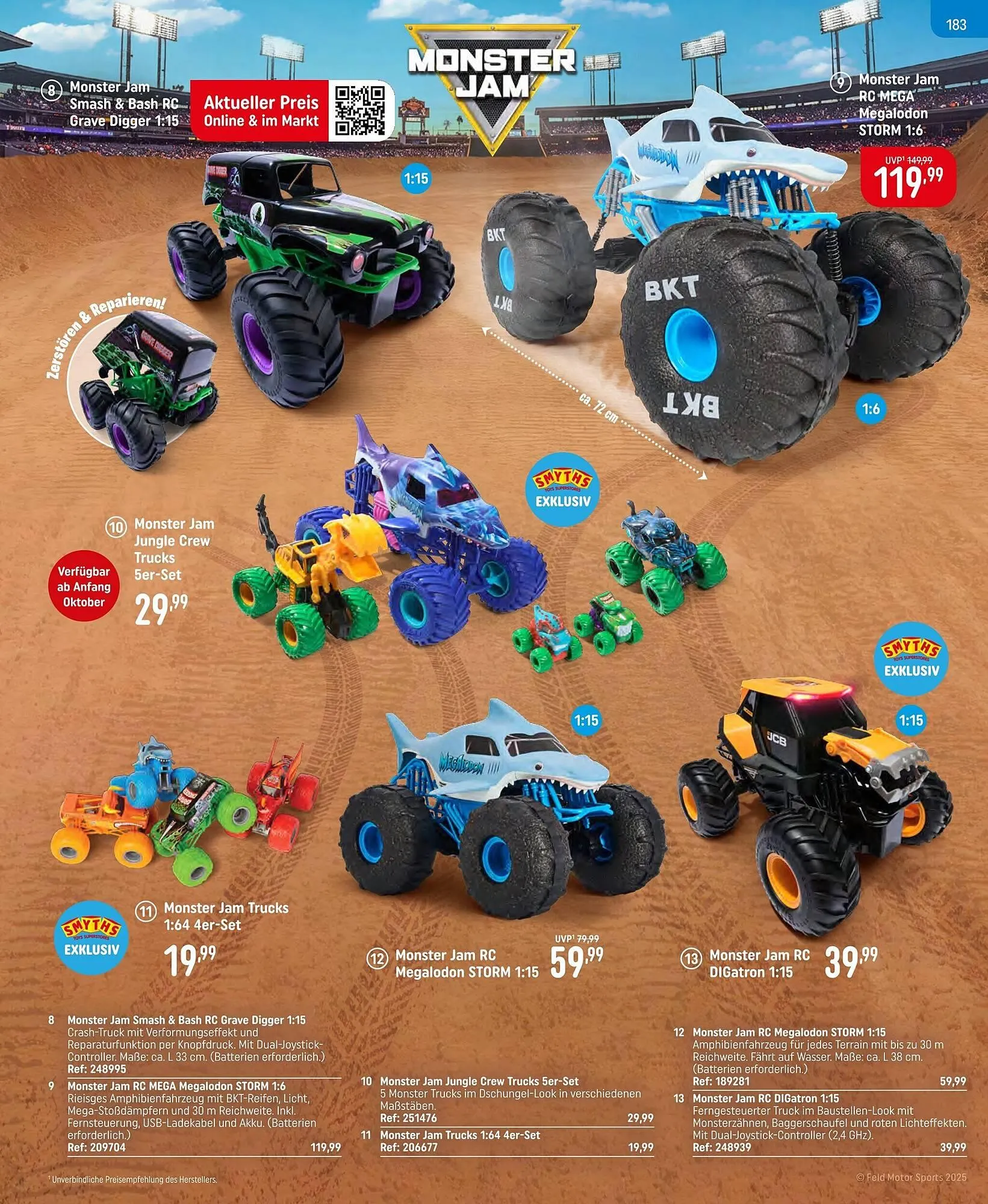 Smyths Toys Prospekt von 28. Oktober bis 14. Dezember 2025 - Prospekt seite 183