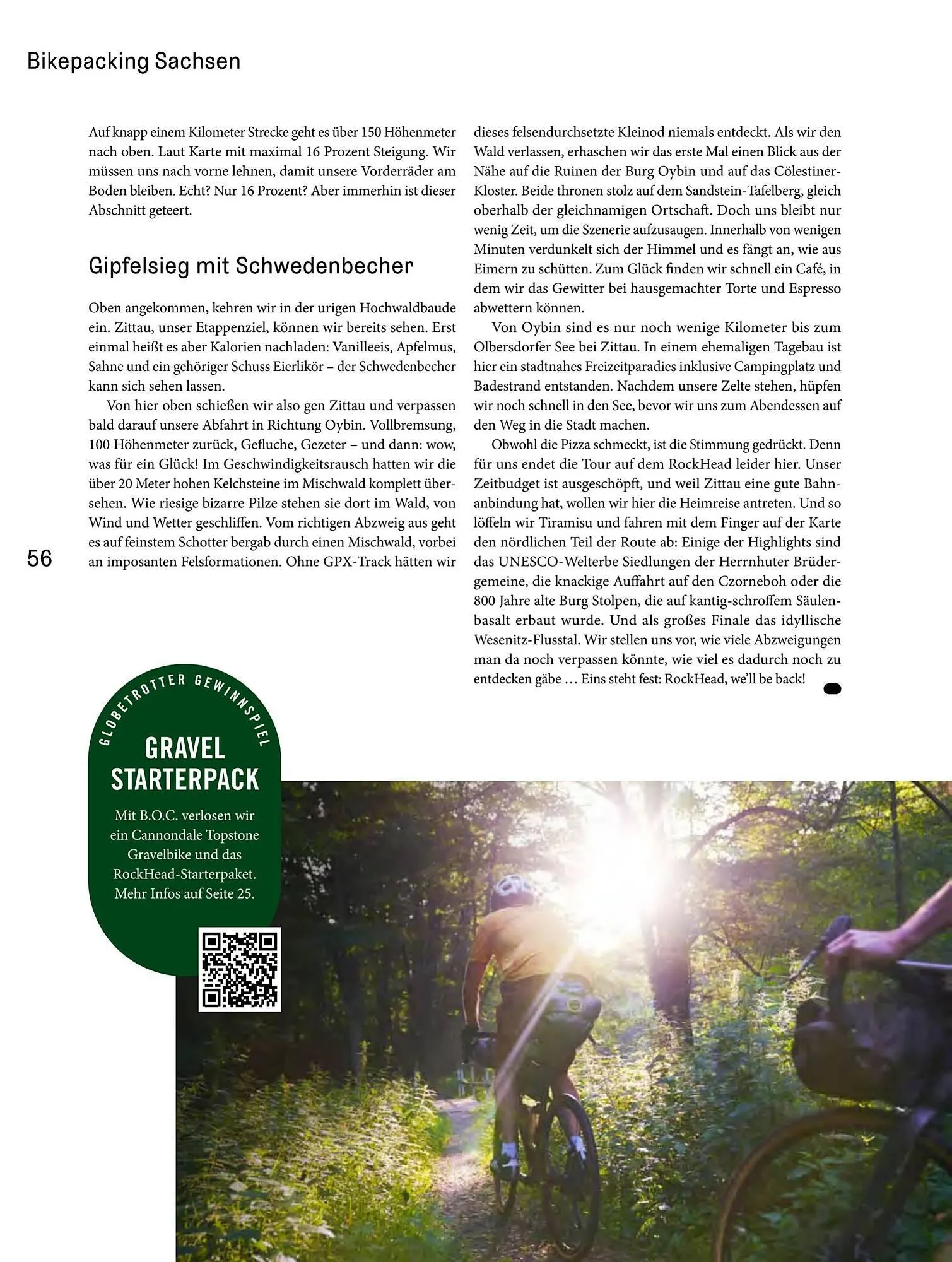 Globetrotter Prospekt von 2. April bis 1. September 2025 - Prospekt seite 56