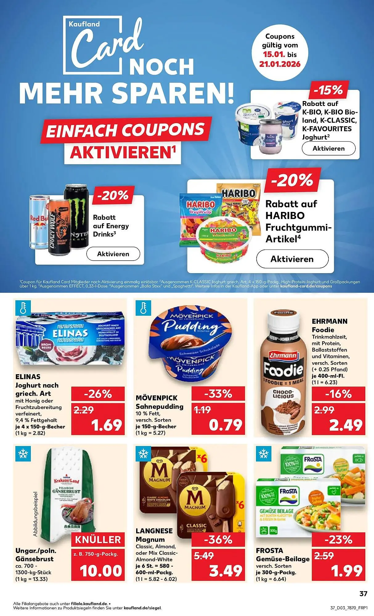 Kaufland Prospekt von 18. Januar bis 21. Januar 2026 - Prospekt seite 37