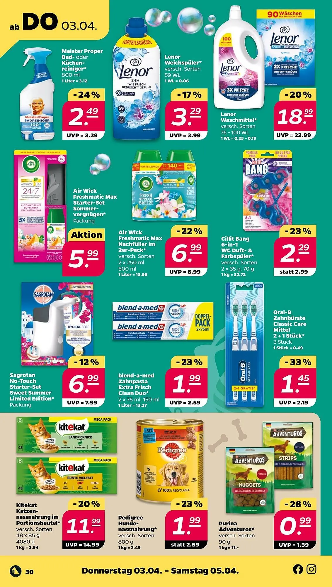 NETTO Prospekt von 31. März bis 5. April 2025 - Prospekt seite 30