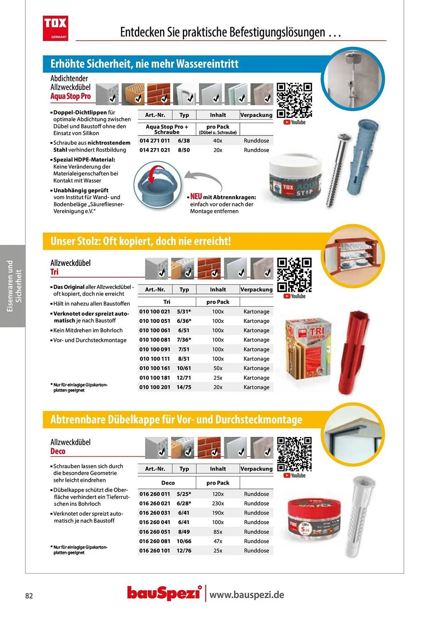 BauSpezi Prospekt von 15. April bis 31. Dezember 2026 - Prospekt seite 84