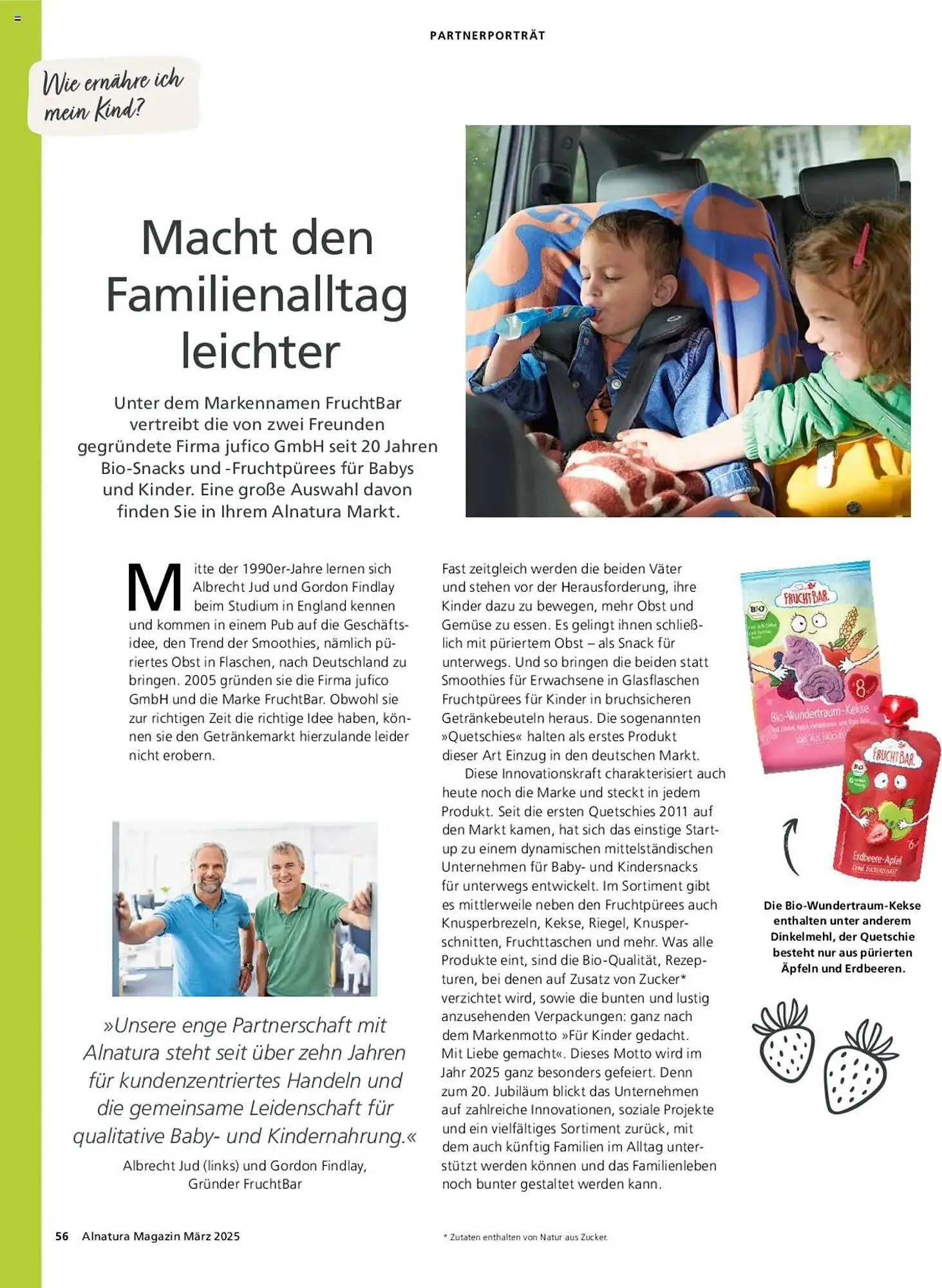 Alnatura Prospekt von 1. März bis 31. März 2025 - Prospekt seite 56