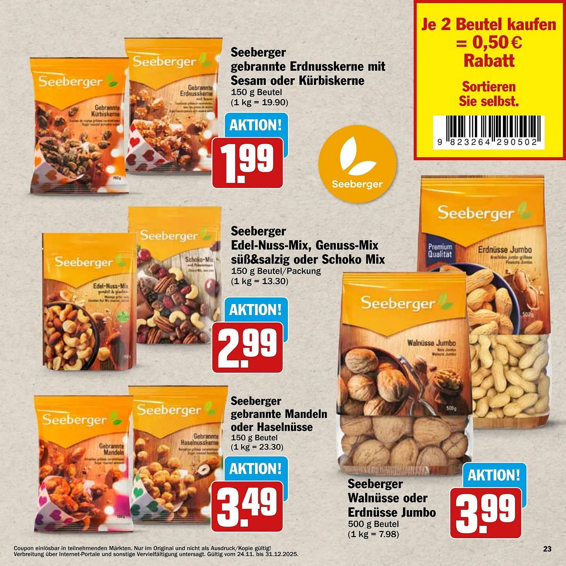 HIT Prospekt von 24. November bis 1. Januar 2026 - Prospekt seite 23