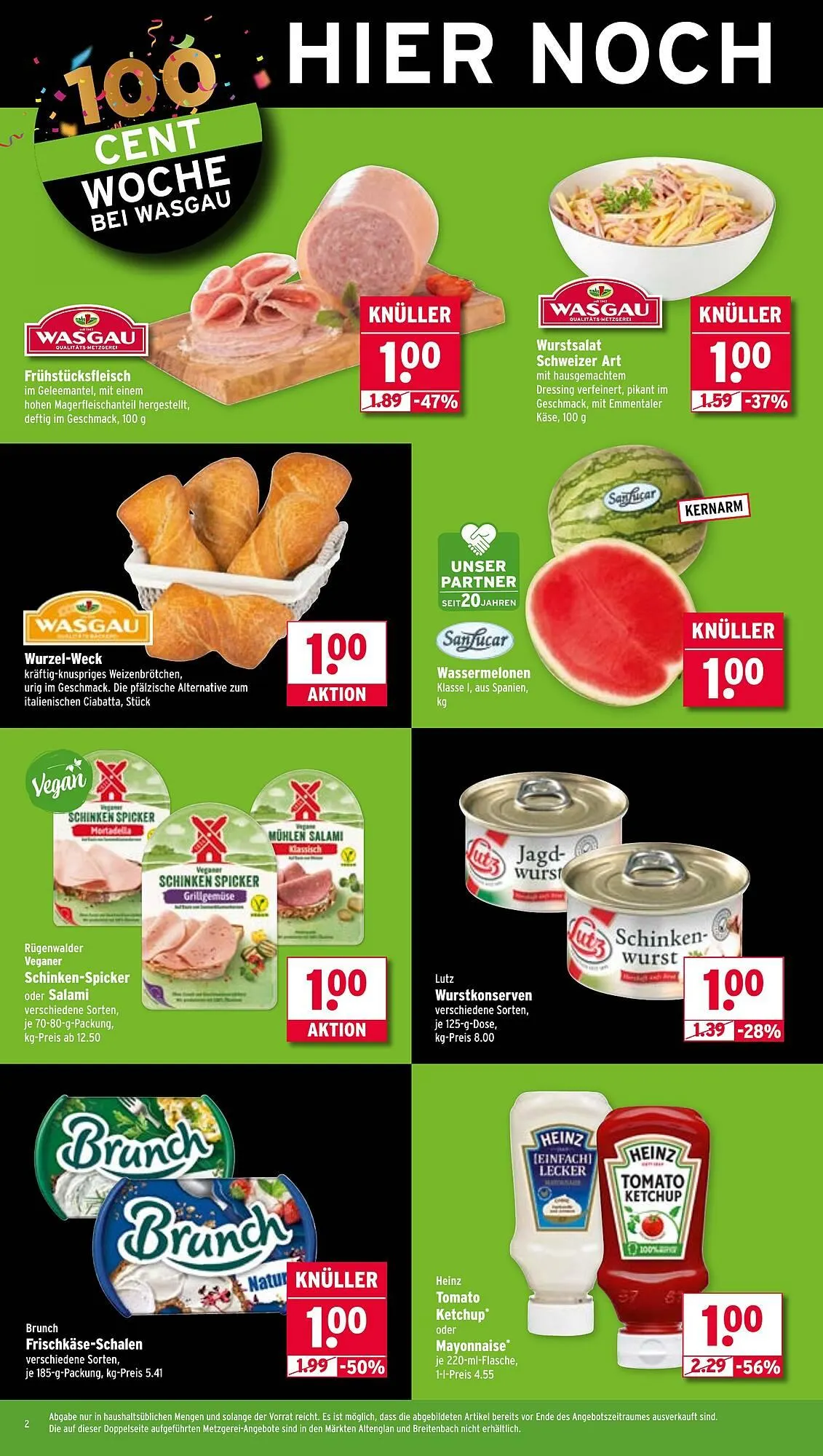 Wasgau Prospekt von 21. Juli bis 26. Juli 2025 - Prospekt seite 2