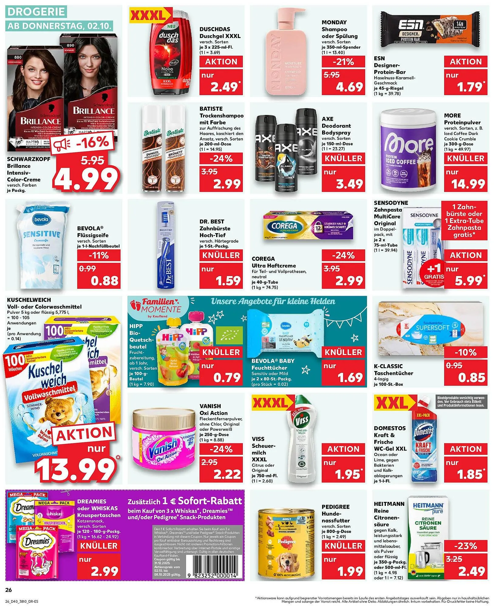 Kaufland Prospekt von 5. Oktober bis 8. Oktober 2025 - Prospekt seite 26