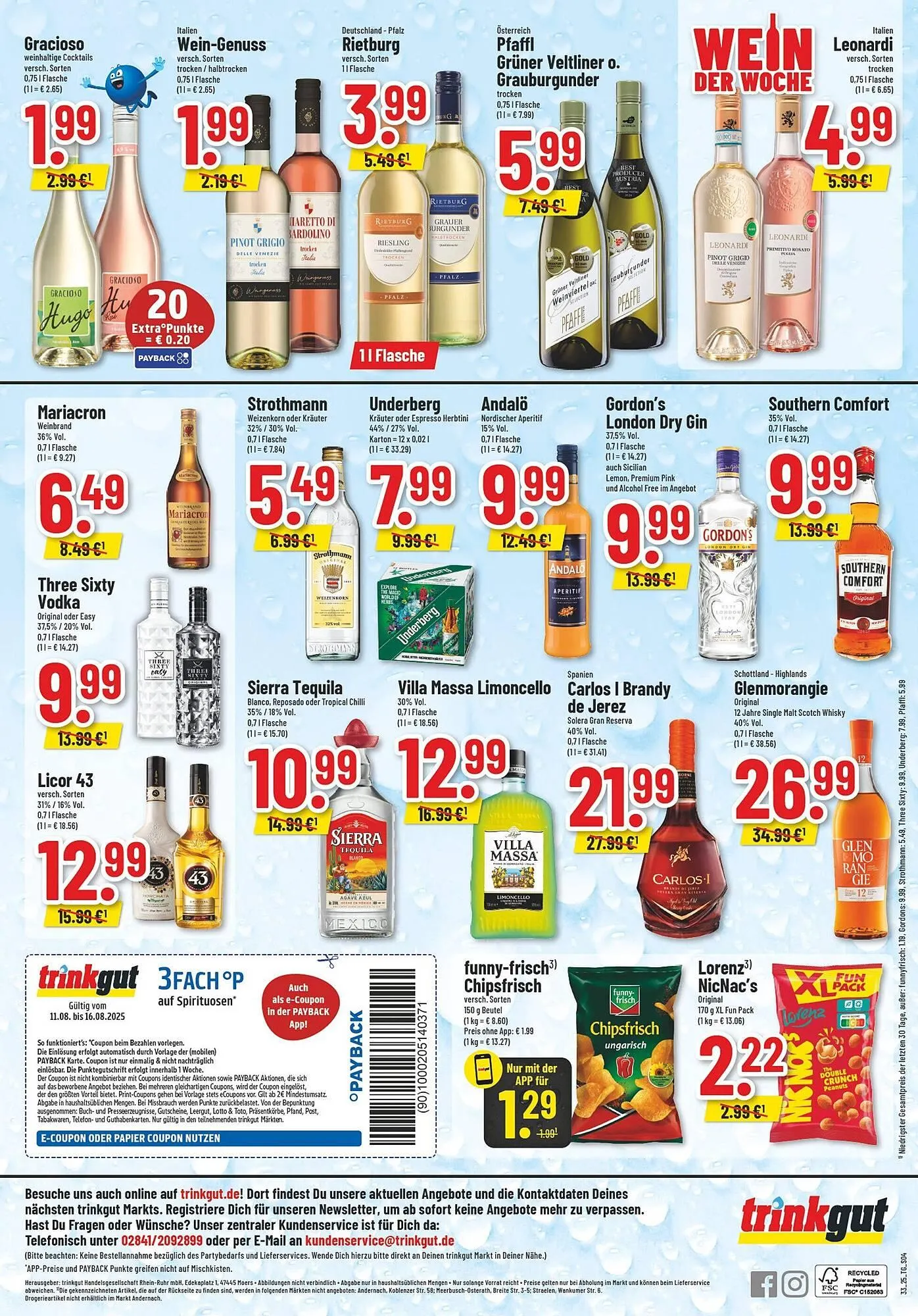 trinkgut Prospekt von 11. August bis 16. August 2025 - Prospekt seite 6