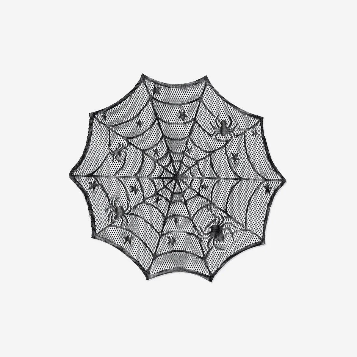 Round spiderweb placemats - 4 pcs