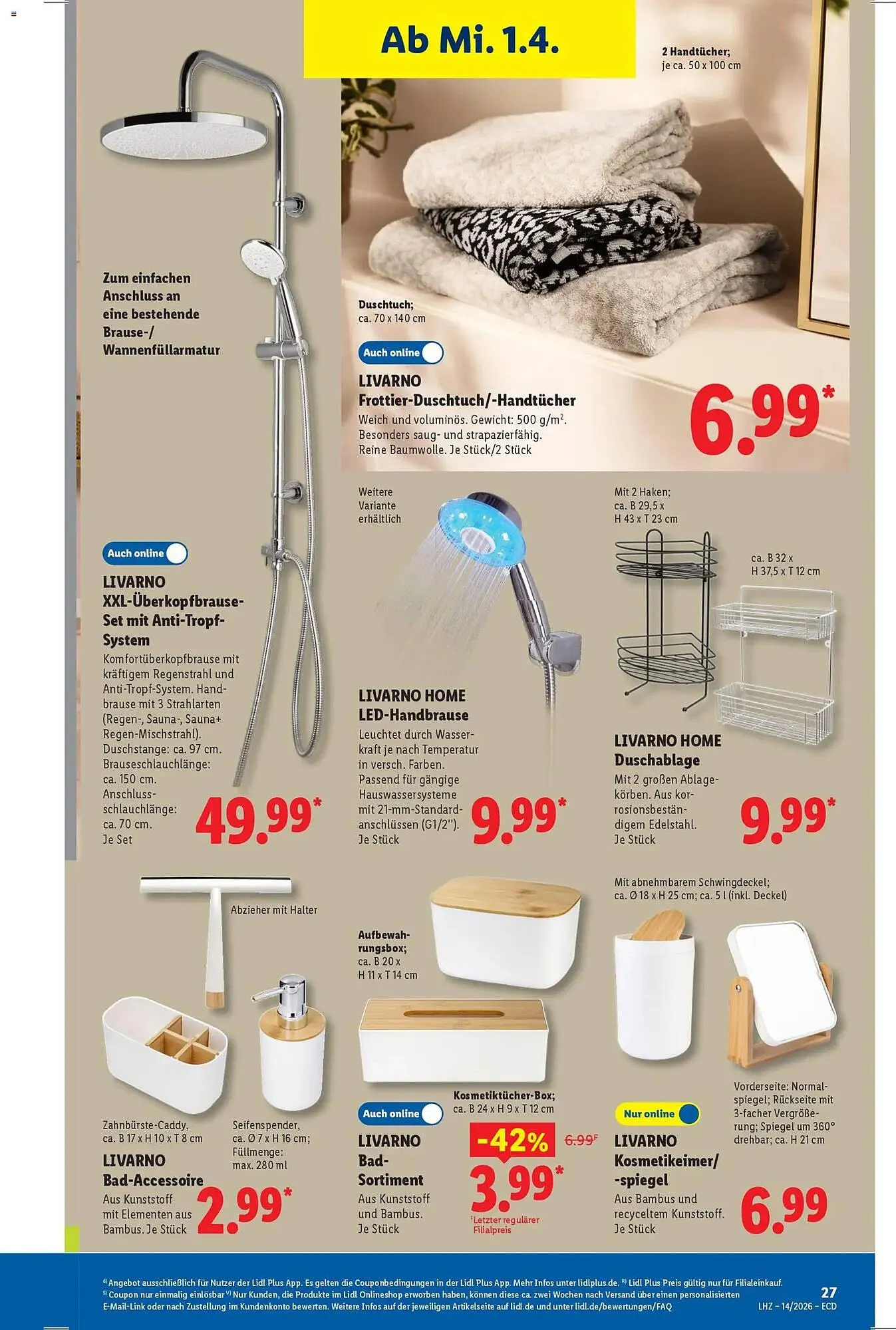 Lidl Prospekt von 30. März bis 4. April 2026 - Prospekt seite 21