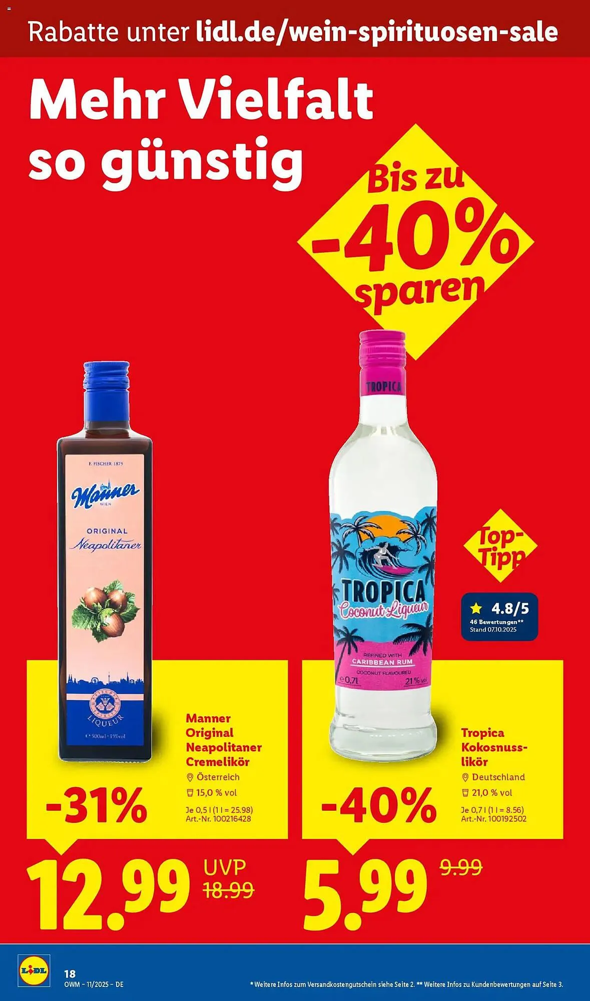 Lidl Prospekt von 1. November bis 30. November 2025 - Prospekt seite 18