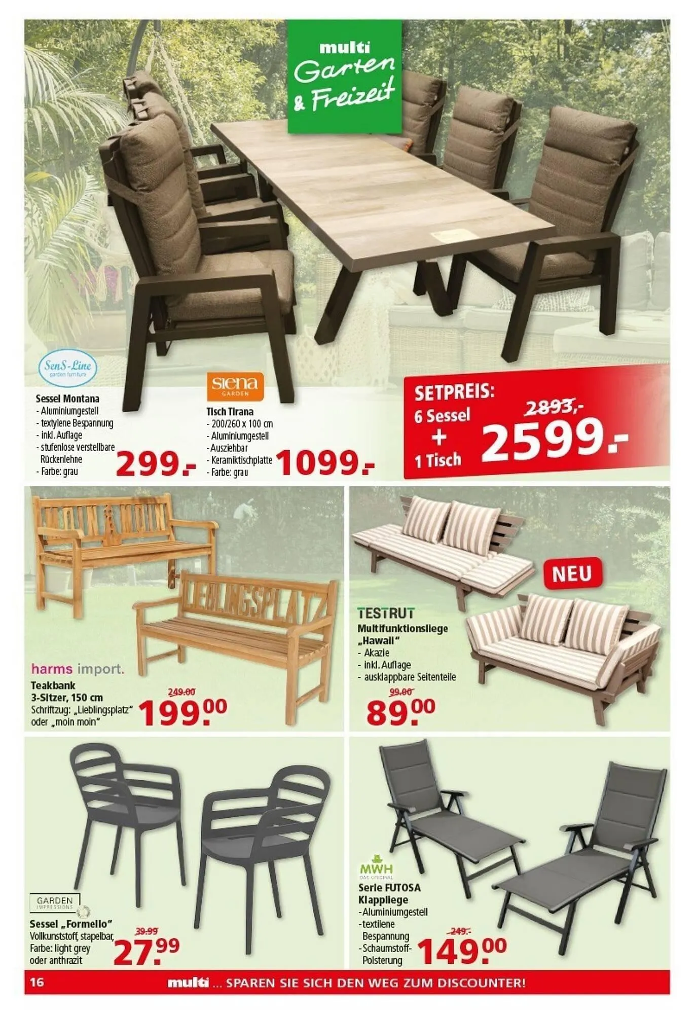 Multi Markt Prospekt von 4. Mai bis 9. Mai 2026 - Prospekt seite 16