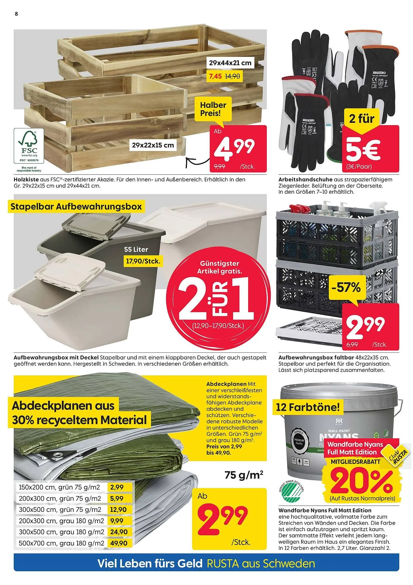 Rusta Prospekt von 8. September bis 14. September 2025 - Prospekt seite 8