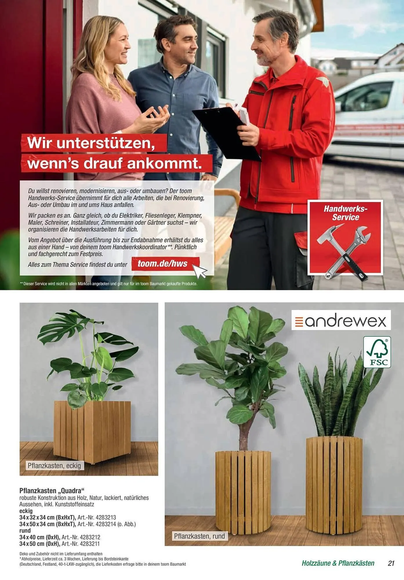 toom Baumarkt Prospekt von 27. Februar bis 31. Dezember 2025 - Prospekt seite 21