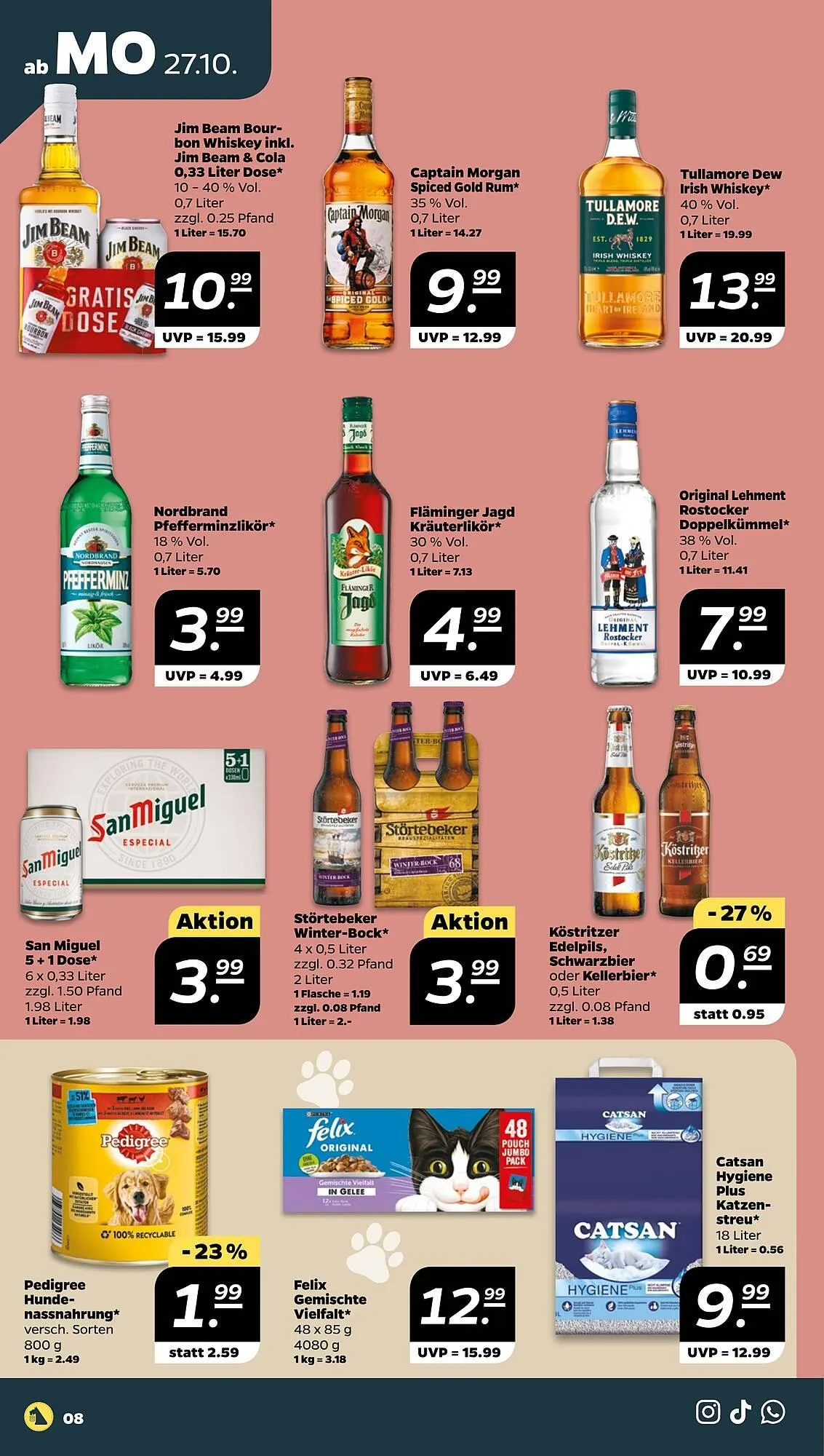 NETTO Prospekt von 27. Oktober bis 1. November 2025 - Prospekt seite 8