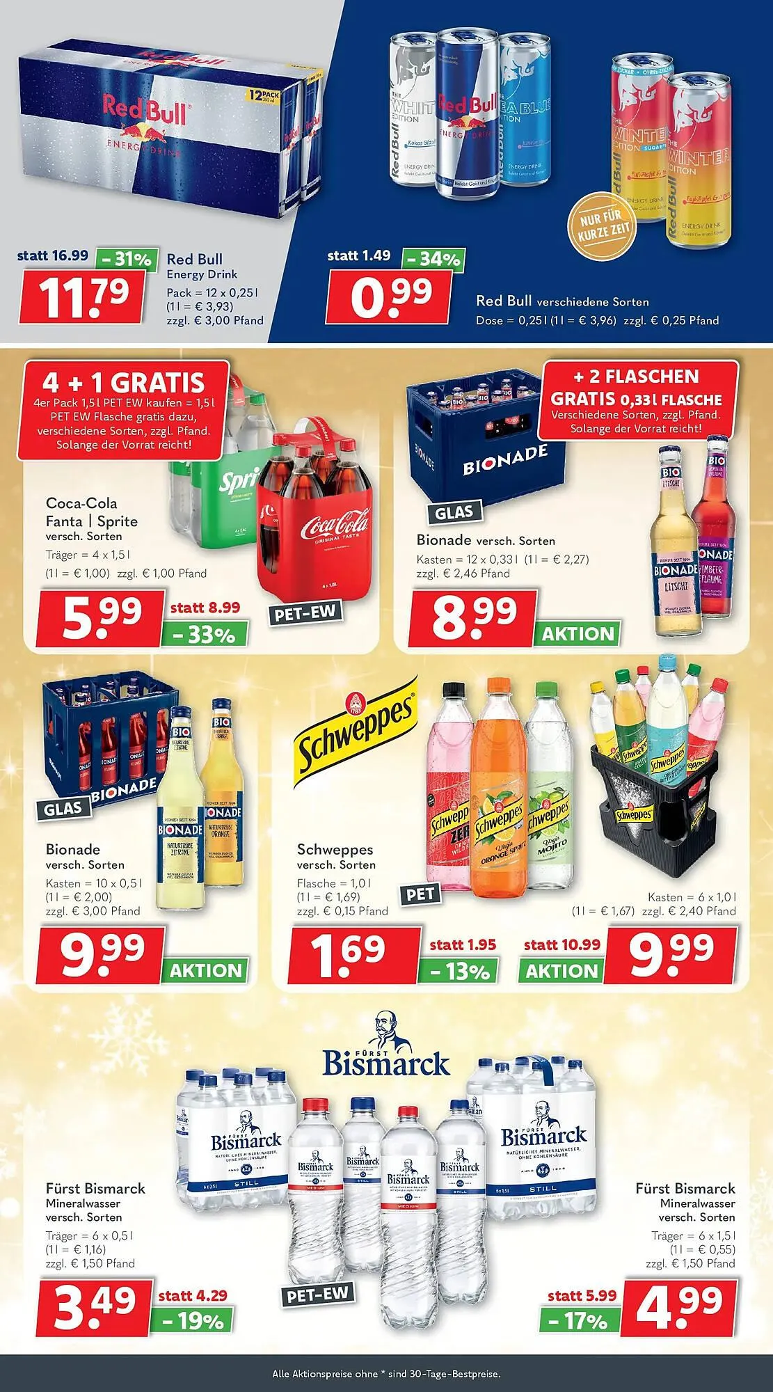 Getränkeland Prospekt von 21. Dezember bis 3. Januar 2026 - Prospekt seite 4