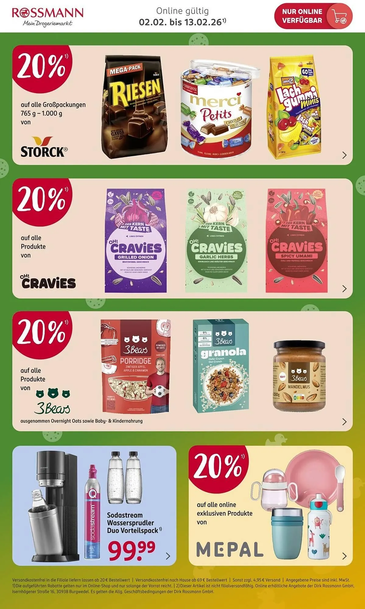 Rossmann Prospekt von 2. Februar bis 13. Februar 2026 - Prospekt seite 4