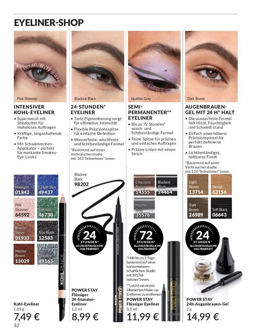 Avon Aktueller Prospekt von 7. Mai bis 21. Mai 2025 - Prospekt seite 52