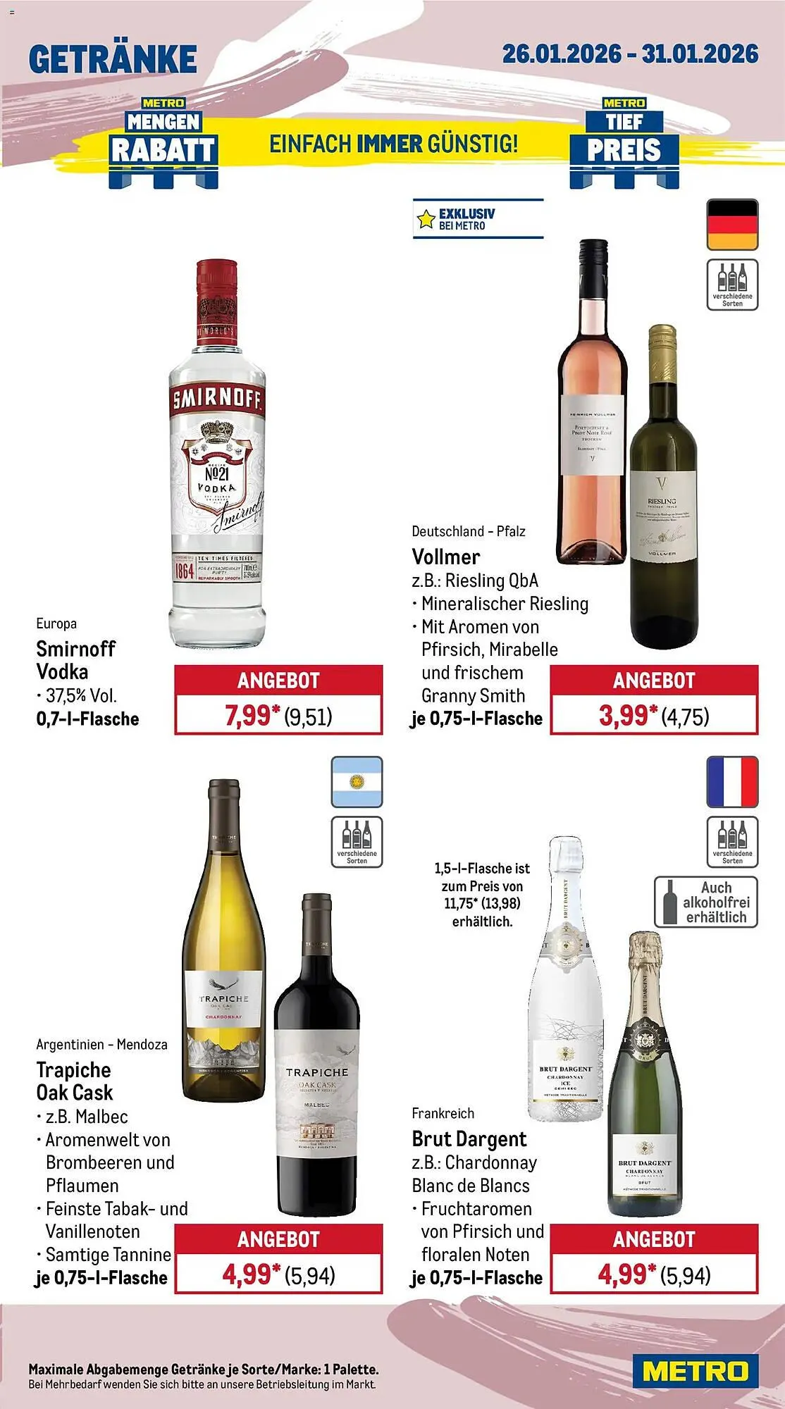 METRO Prospekt von 26. Januar bis 31. Januar 2026 - Prospekt seite 17