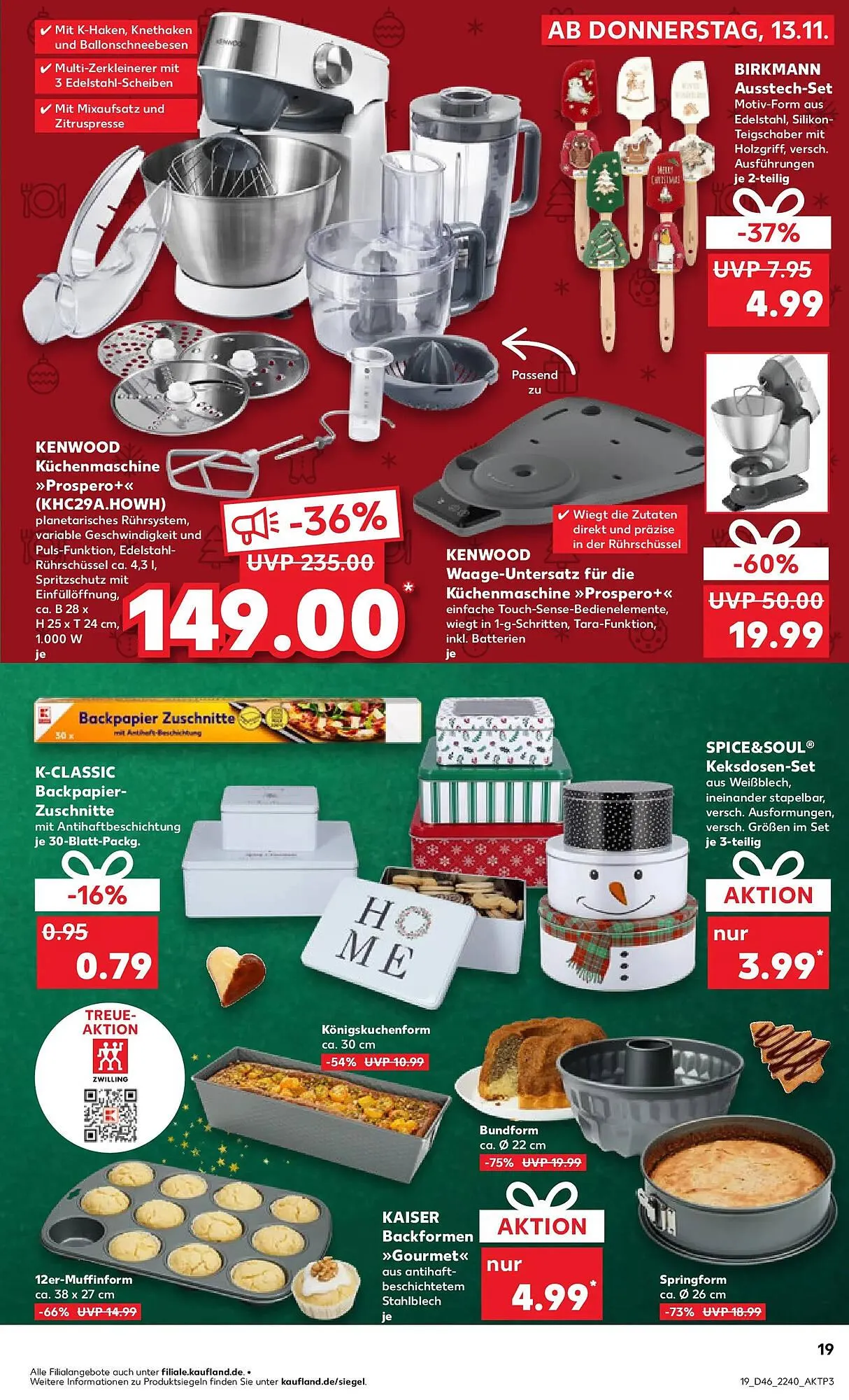 Kaufland Prospekt von 16. November bis 19. November 2025 - Prospekt seite 19