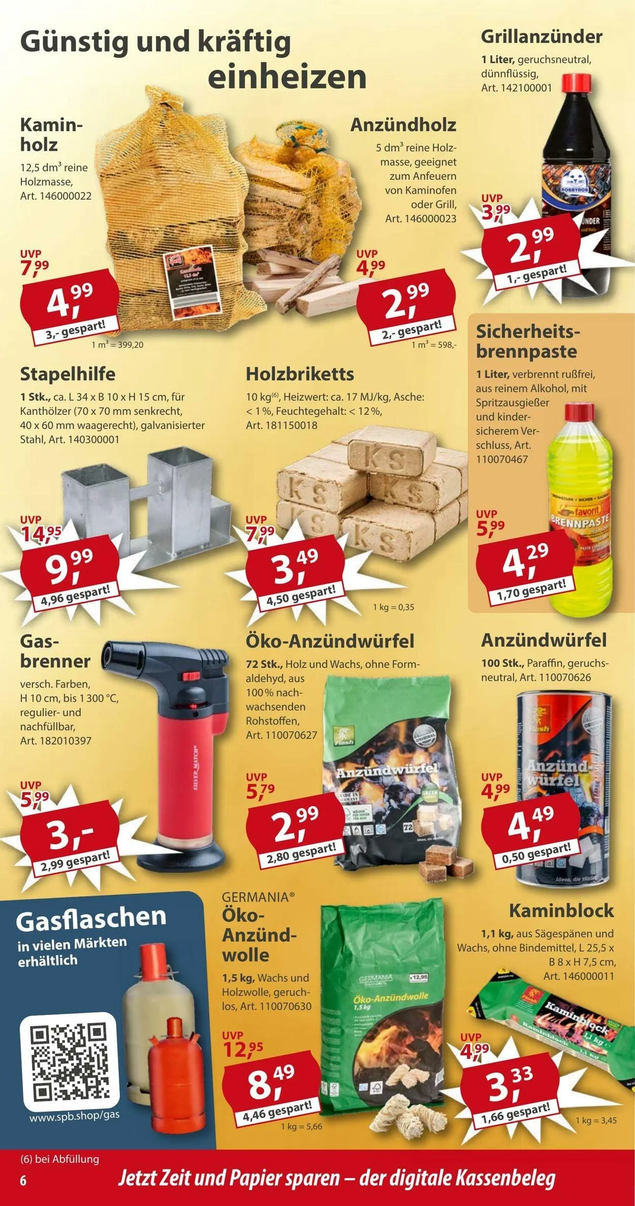 Sonderpreis Baumarkt Aktueller Prospekt von 20. Dezember bis 3. Januar 2026 - Prospekt seite 6