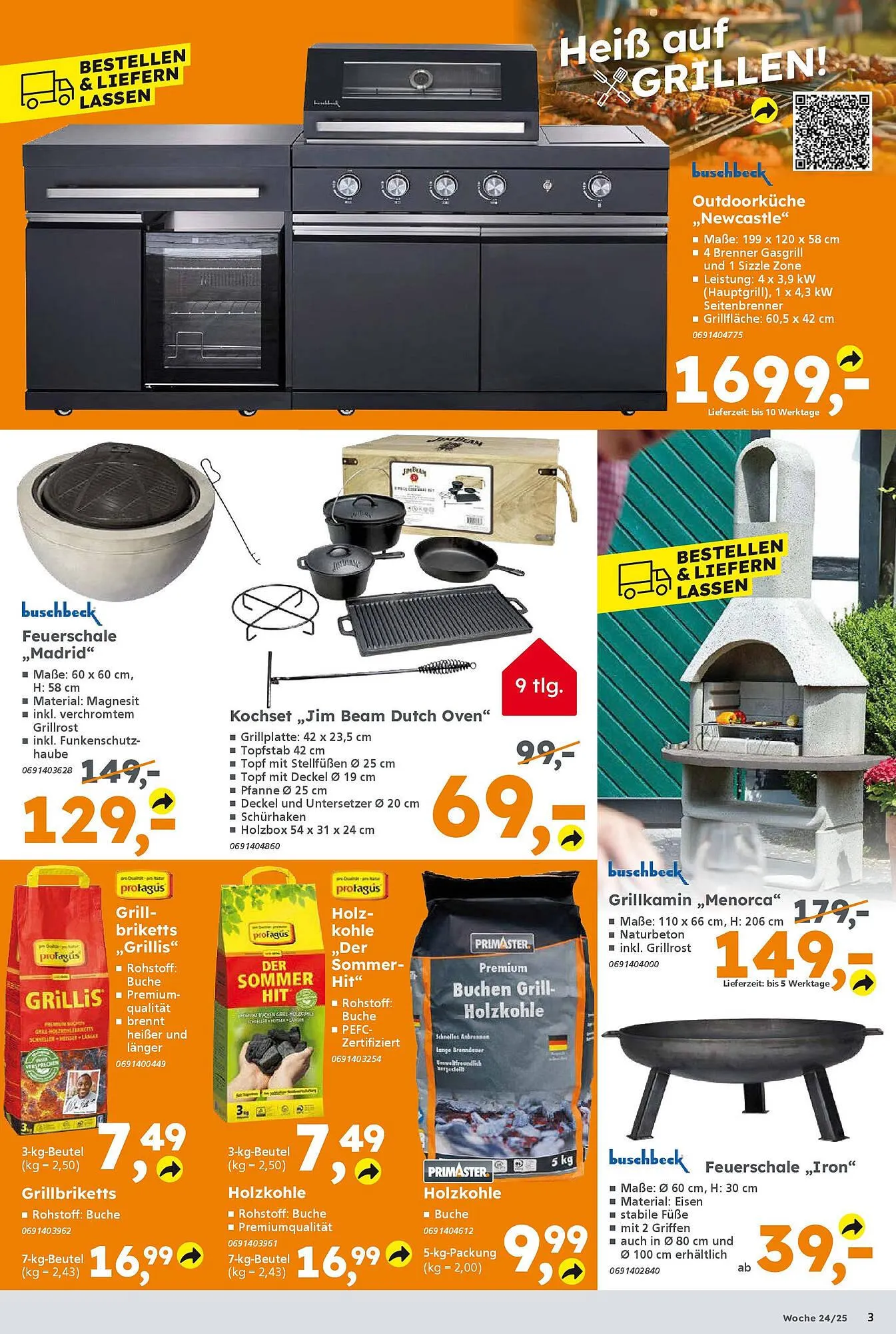 Globus Baumarkt Prospekt von 9. Juni bis 14. Juni 2025 - Prospekt seite 3