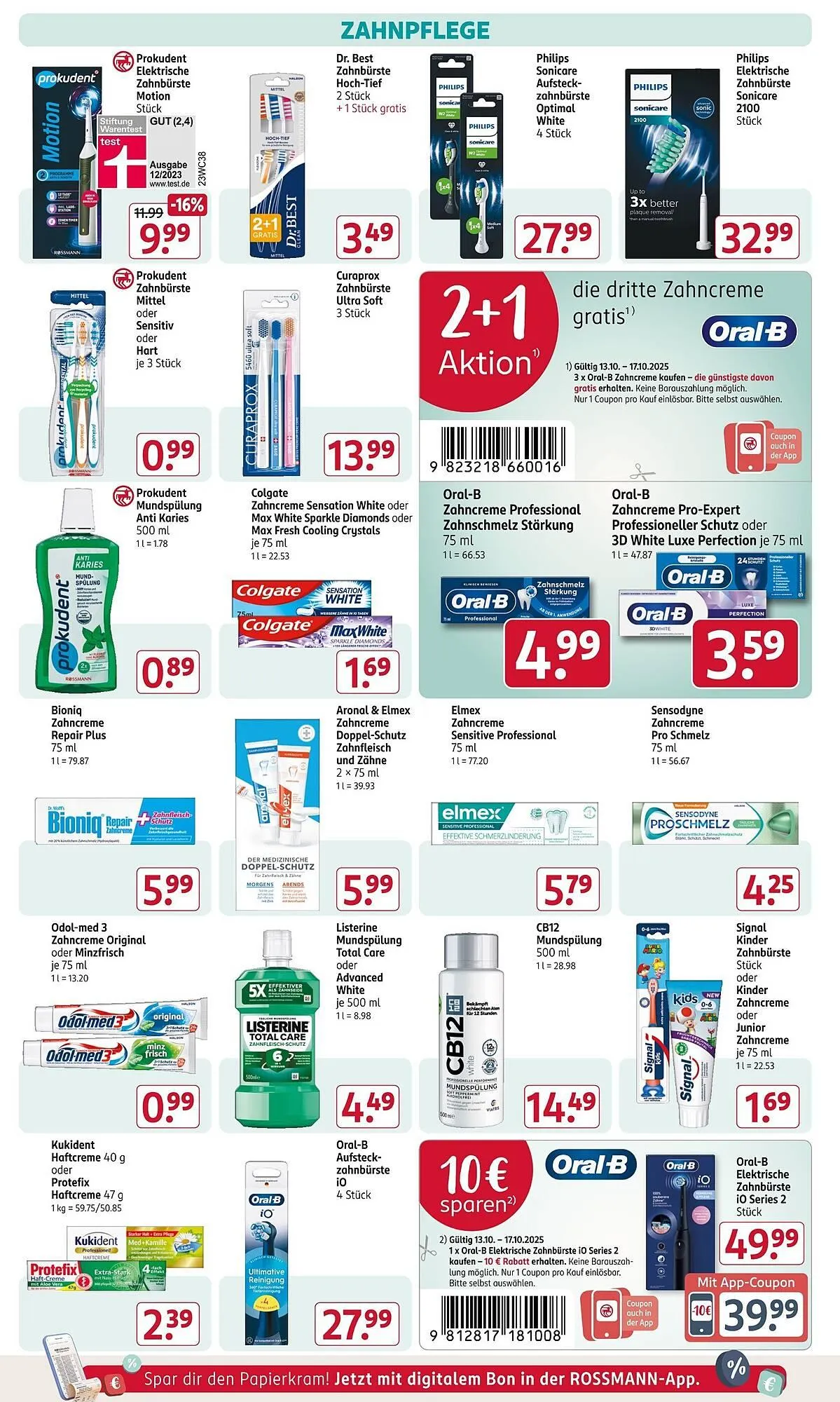 Rossmann Prospekt von 13. Oktober bis 17. Oktober 2025 - Prospekt seite 14