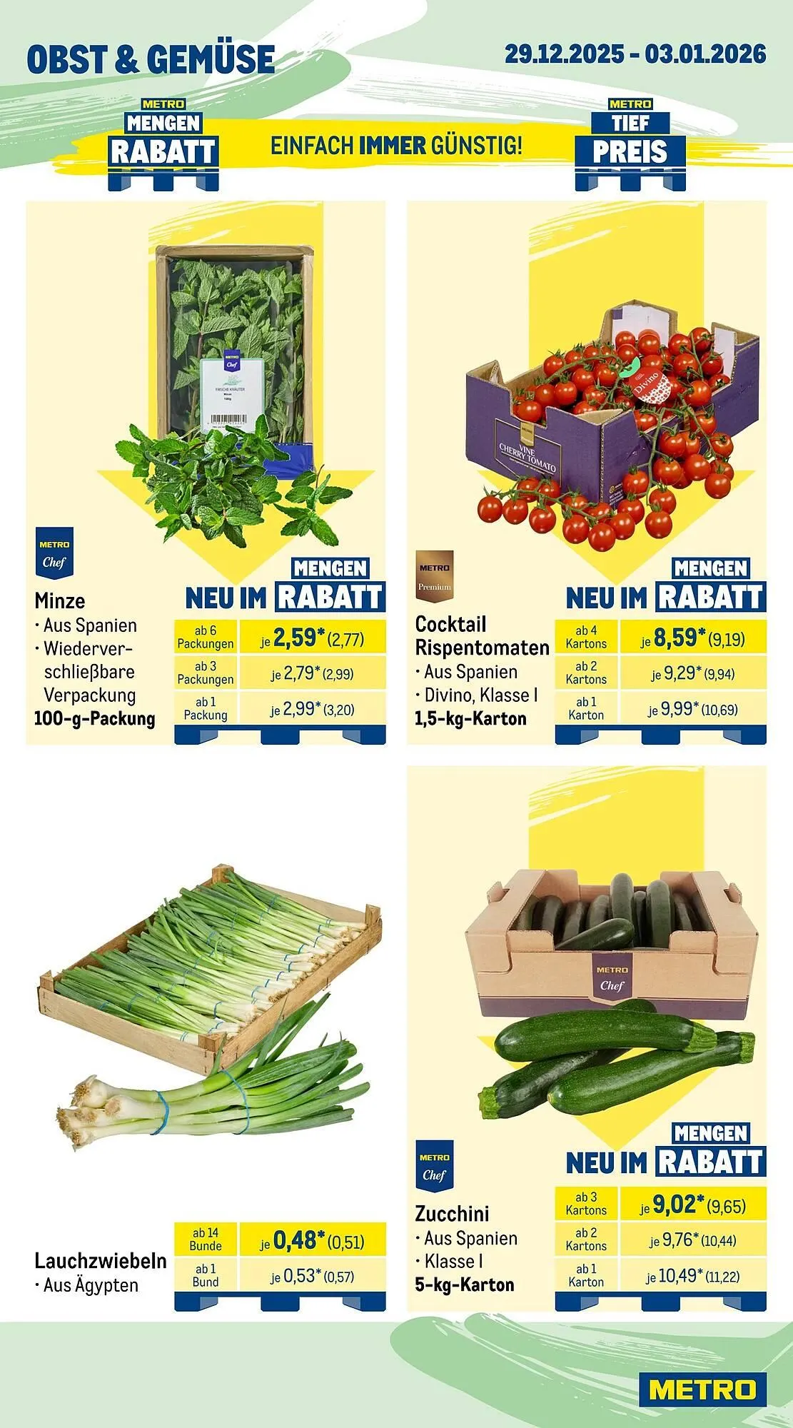 METRO Prospekt von 29. Dezember bis 4. Januar 2026 - Prospekt seite 8