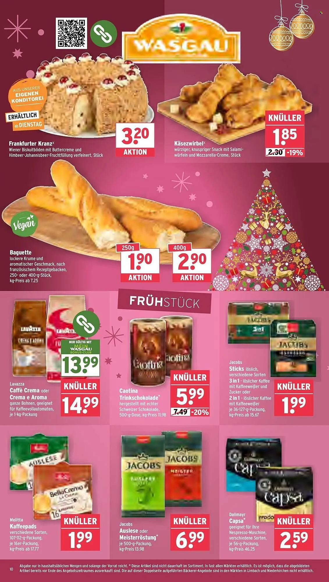 Wasgau Prospekt von 22. Dezember bis 27. Dezember 2025 - Prospekt seite 10
