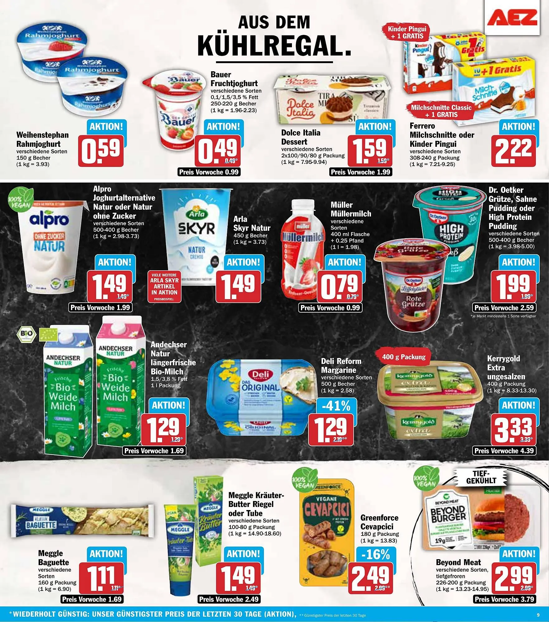 AEZ Prospekt von 8. September bis 13. September 2025 - Prospekt seite 9